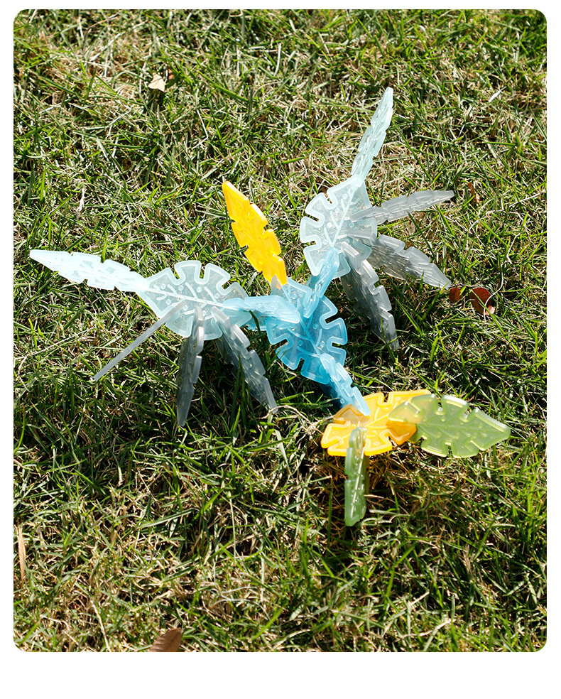 Onshine Falling Leaves Nature Transparent Snowflakes 200 Pieces