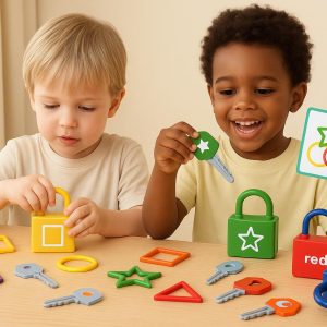 Onshine Shape and Colour Matching Learning Locks 108 Pieces