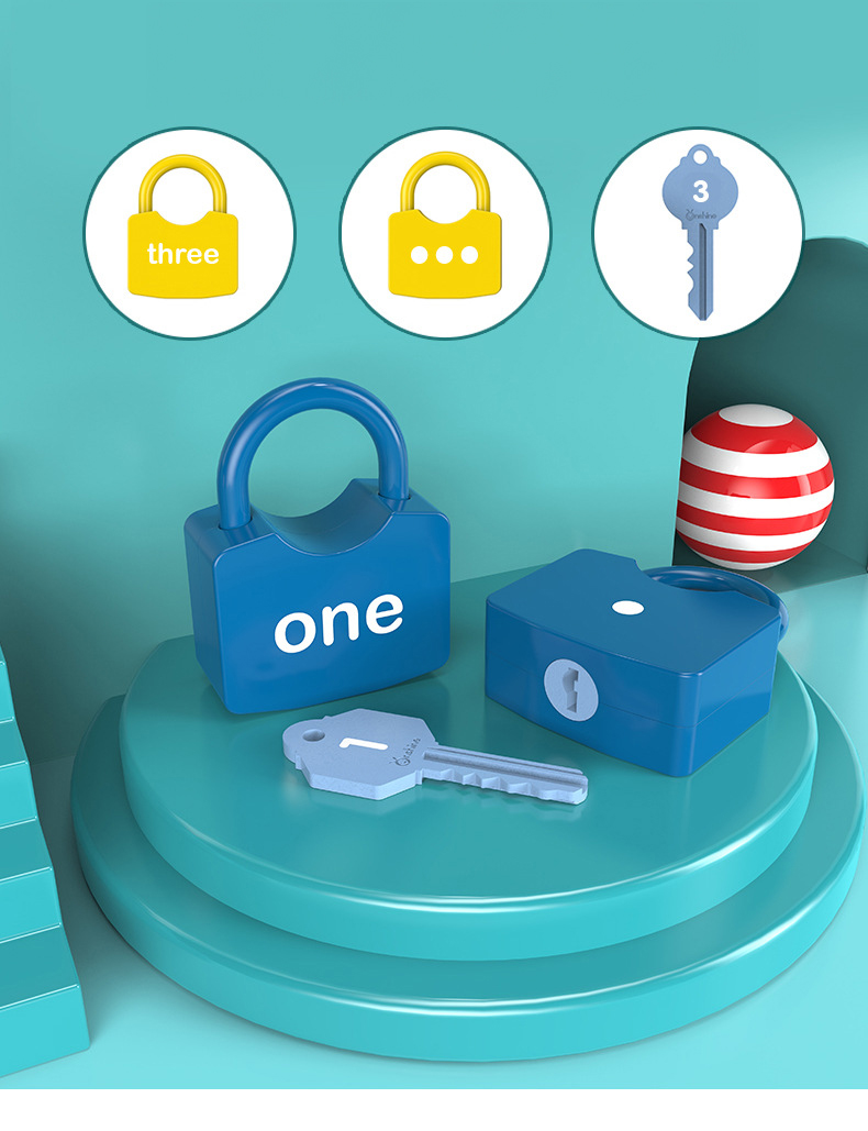 Onshine Number Learning Locks 20 Pieces