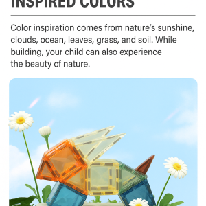 Onshine Nature Magnetic Tiles 60 Piece Set