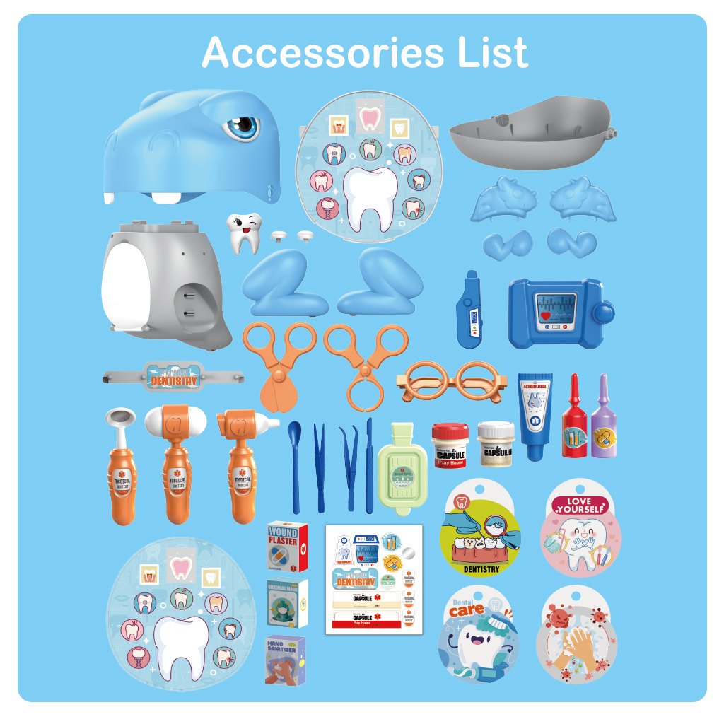 Dinosaur Doctor Play Set – 41 Pieces