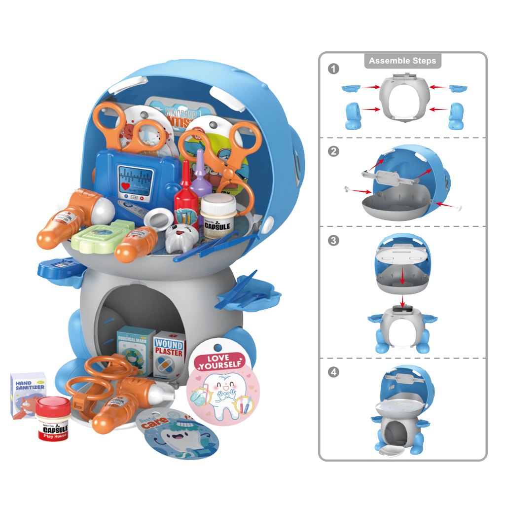Dinosaur Doctor Play Set – 41 Pieces